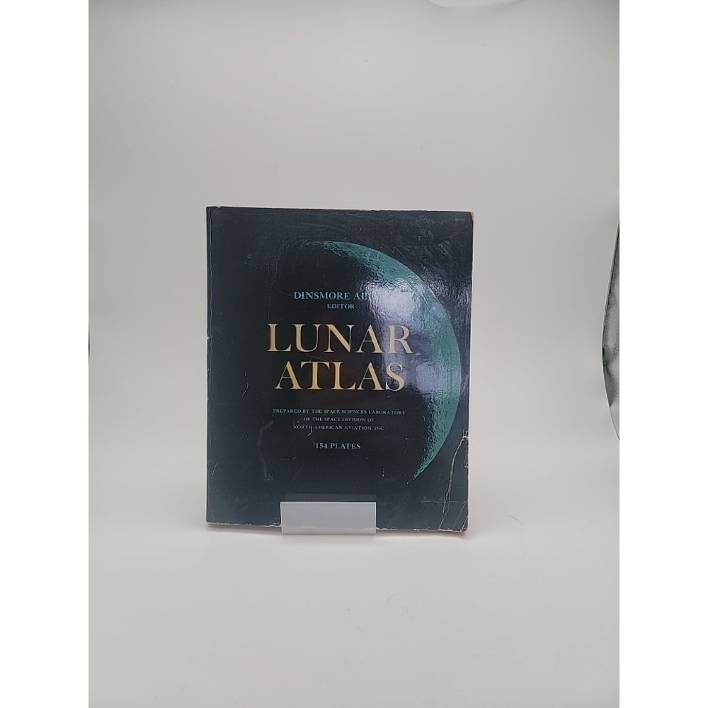 Dinsmore Alter Lunar Atlas Paperback 1968 Dover 154 Plates Astronomy Fair